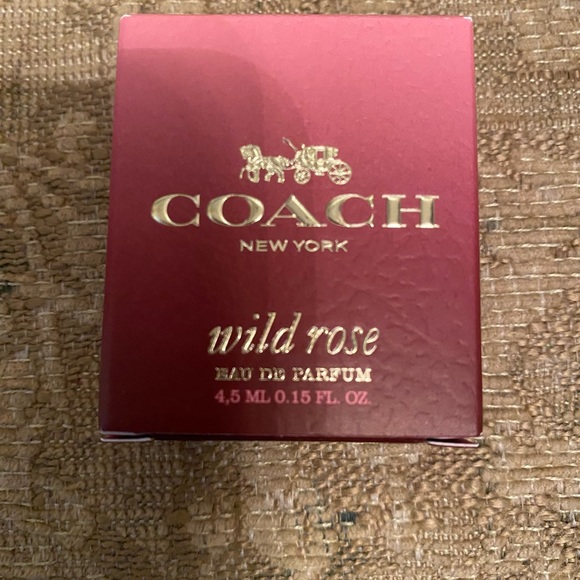 Disney Coach Keith Haring Cosmetic Bag & Mini Wild Rose Perfume NEW - Picture 9 of 10